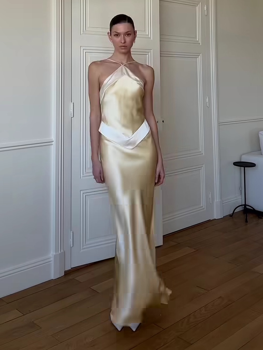 Reformation Jillian Silk Dress